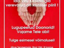 Vere loovutamine / Донорство крови