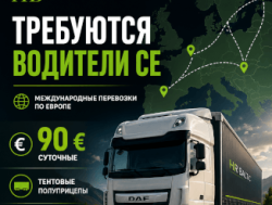 CE категория водитель