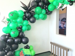 Воздушные шары и фото зоны