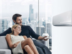 Кондиционеры и тепловые насосы.