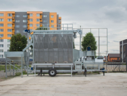 автоматизированные мобильные порционные зерносушилки SZK18