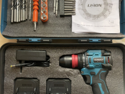 Новая бесщеточная аккумуляторная дрель-шуруповерт